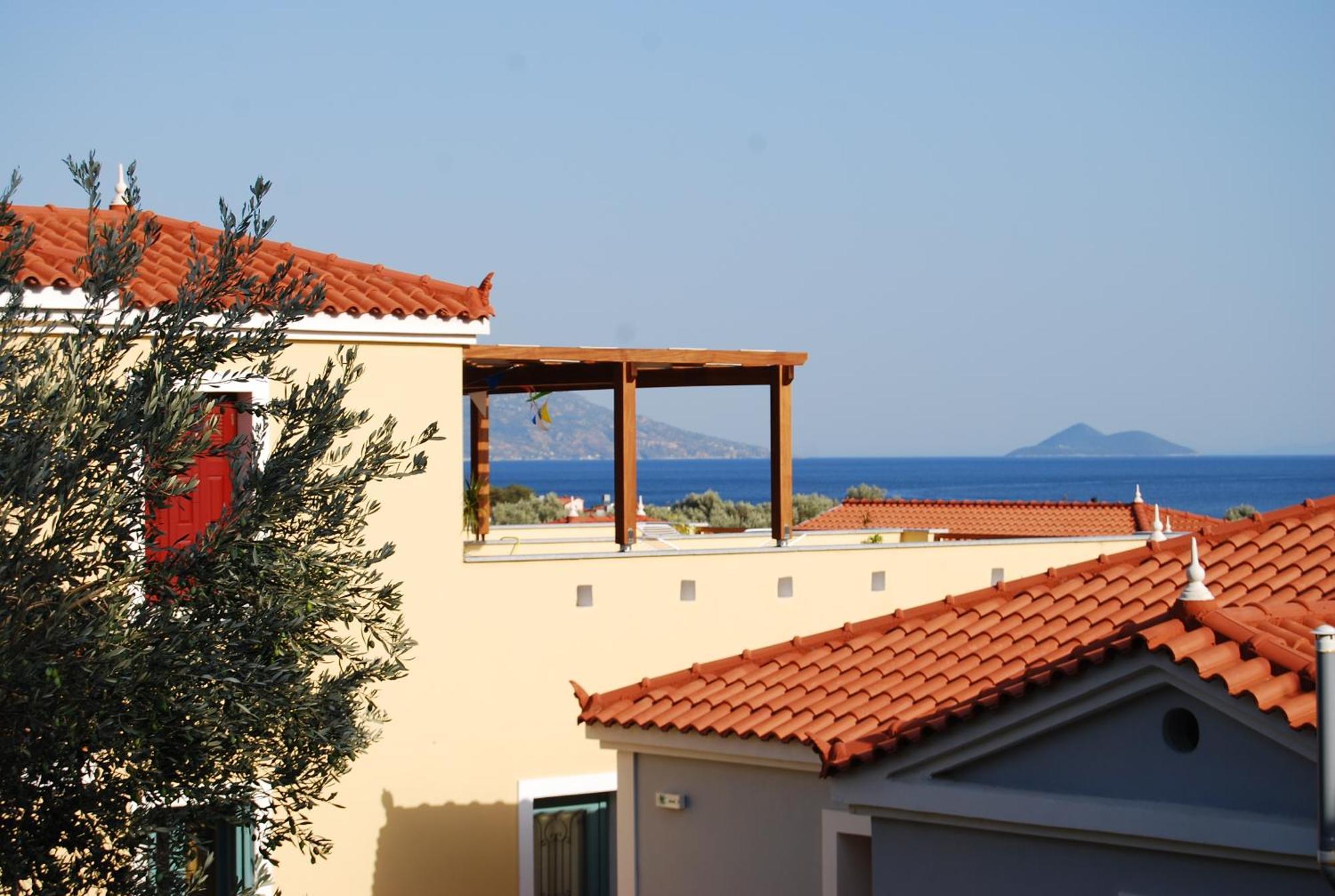 Sirena Residence & Spa Marathókampos Dış mekan fotoğraf